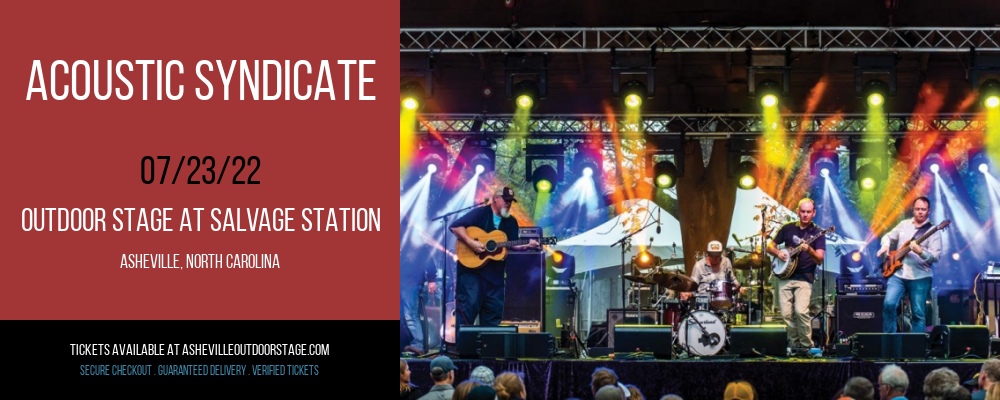 Acoustic Syndicate at Outdoor Stage At Salvage Station tickets Acoustic Syndicate at Outdoor Stage At Salvage Station