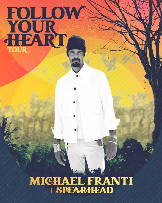 Michael Franti & Spearhead at Outdoor Stage At Salvage Station