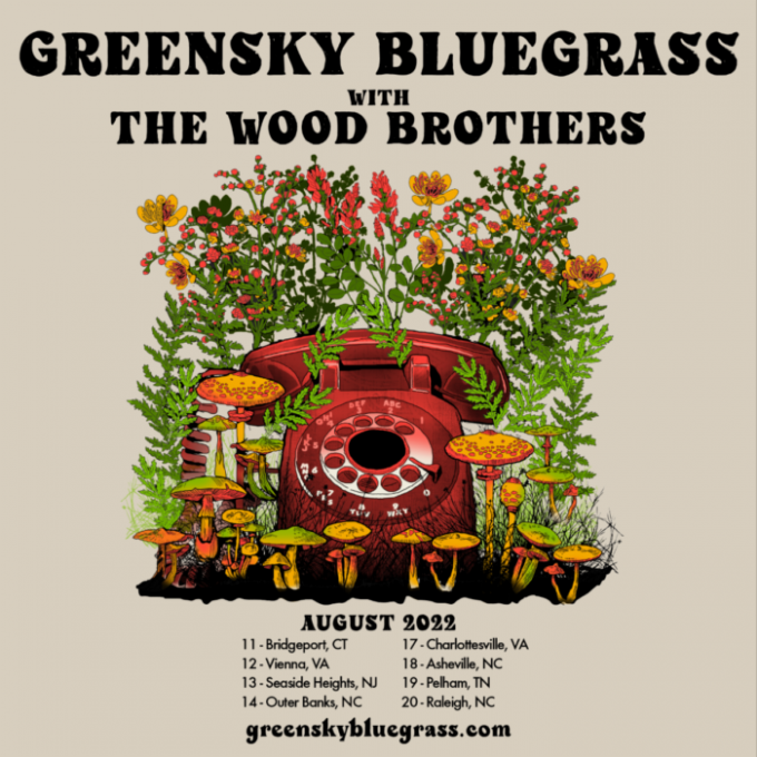 Greensky Bluegrass & The Wood Brothers at Outdoor Stage At Salvage Station