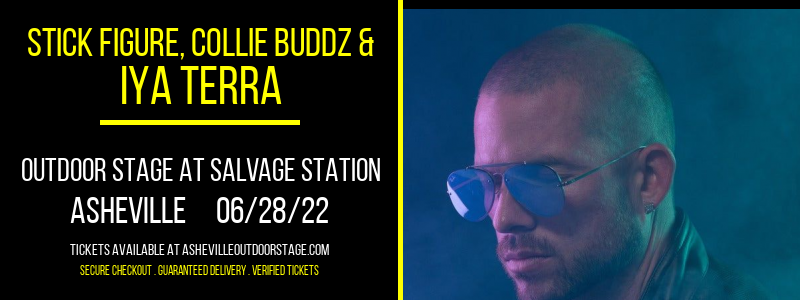 Stick Figure, Collie Buddz & Iya Terra at Outdoor Stage At Salvage Station