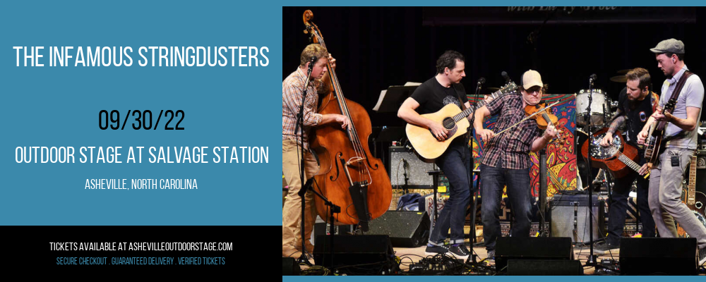 The Infamous Stringdusters at Outdoor Stage At Salvage Station tickets The Infamous Stringdusters at Outdoor Stage At Salvage Station