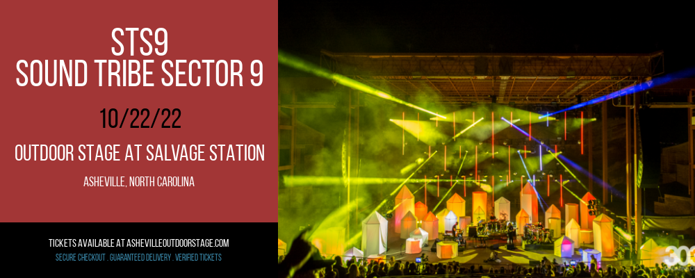 STS9 - Sound Tribe Sector 9 at Outdoor Stage At Salvage Station tickets STS9 - Sound Tribe Sector 9 at Outdoor Stage At Salvage Station