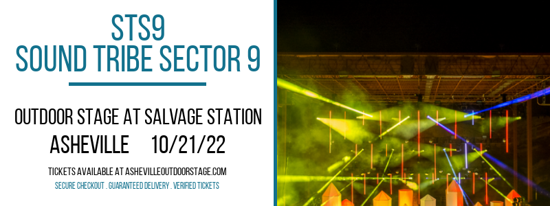 STS9 - Sound Tribe Sector 9 - 2 Day Pass at Outdoor Stage At Salvage Station