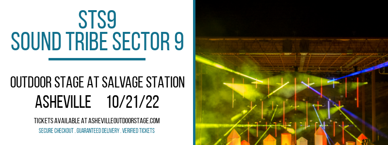 STS9 - Sound Tribe Sector 9 - 2 Day Pass at Outdoor Stage At Salvage Station tickets STS9 - Sound Tribe Sector 9 - 2 Day Pass at Outdoor Stage At Salvage Station