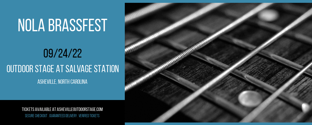 NOLA Brassfest at Outdoor Stage At Salvage Station tickets NOLA Brassfest at Outdoor Stage At Salvage Station