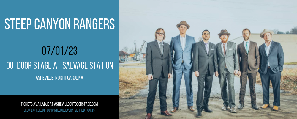 Steep Canyon Rangers at Outdoor Stage At Salvage Station