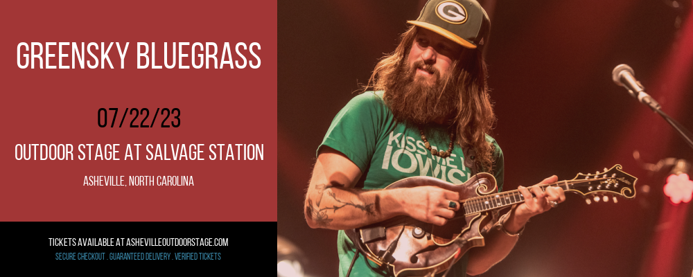 Greensky Bluegrass at Outdoor Stage At Salvage Station tickets Greensky Bluegrass at Outdoor Stage At Salvage Station