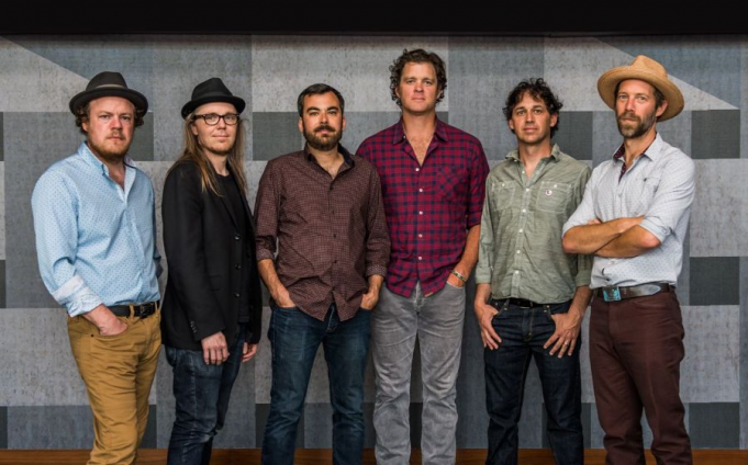Steep Canyon Rangers at Outdoor Stage At Salvage Station