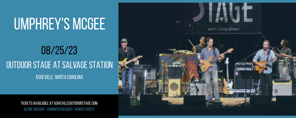 Umphrey's McGee at Outdoor Stage At Salvage Station tickets Umphrey's McGee at Outdoor Stage At Salvage Station