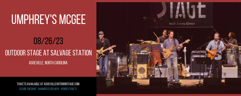 Umphrey's McGee at Outdoor Stage At Salvage Station tickets Umphrey's McGee at Outdoor Stage At Salvage Station