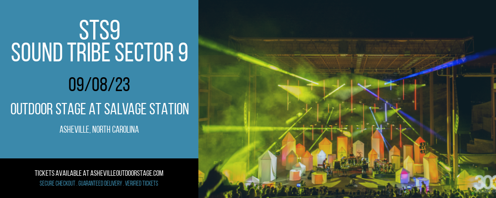 STS9 - Sound Tribe Sector 9 - 2 Day Pass at Outdoor Stage At Salvage Station tickets STS9 - Sound Tribe Sector 9 - 2 Day Pass at Outdoor Stage At Salvage Station