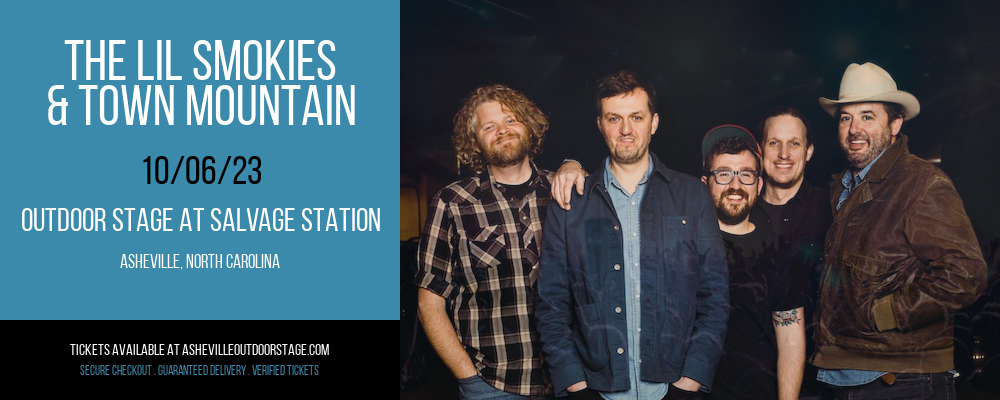The Lil Smokies & Town Mountain at Outdoor Stage At Salvage Station