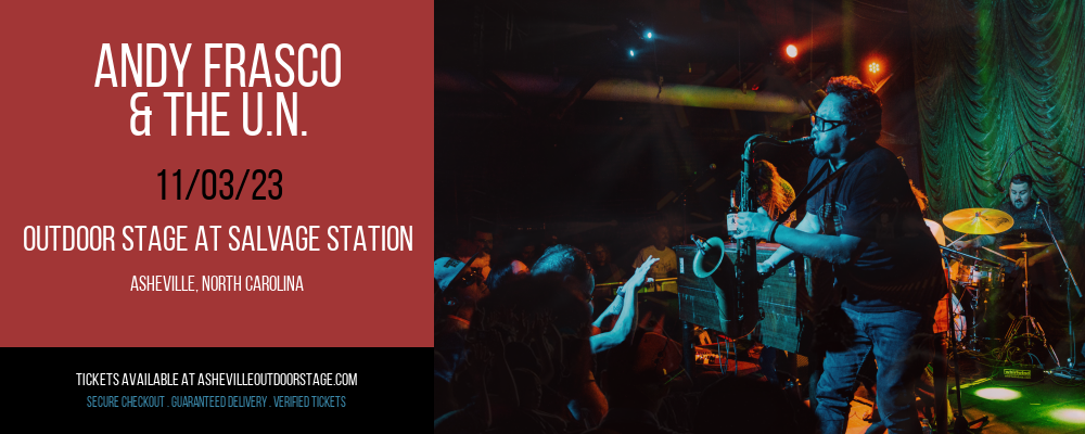 Andy Frasco & The U.N. at Outdoor Stage At Salvage Station