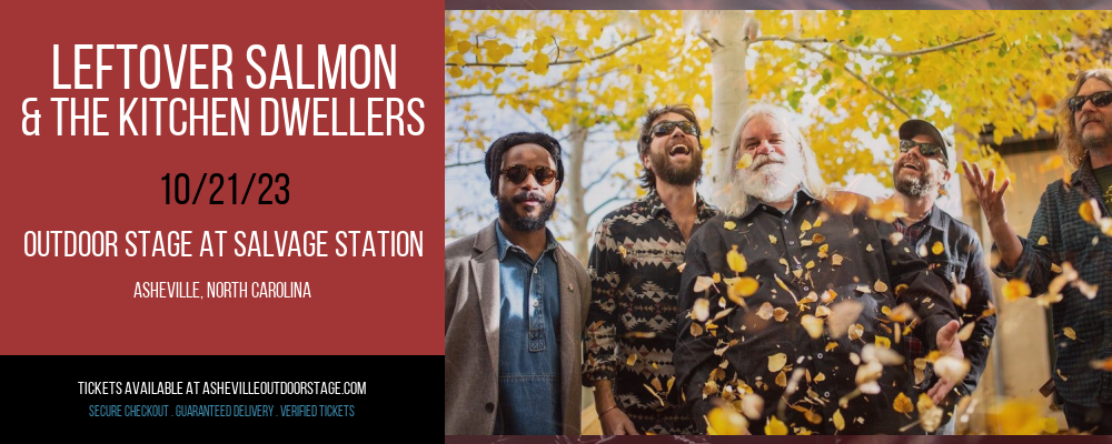 Leftover Salmon & The Kitchen Dwellers at Outdoor Stage At Salvage Station