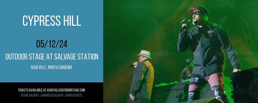 Cypress Hill at Outdoor Stage At Salvage Station