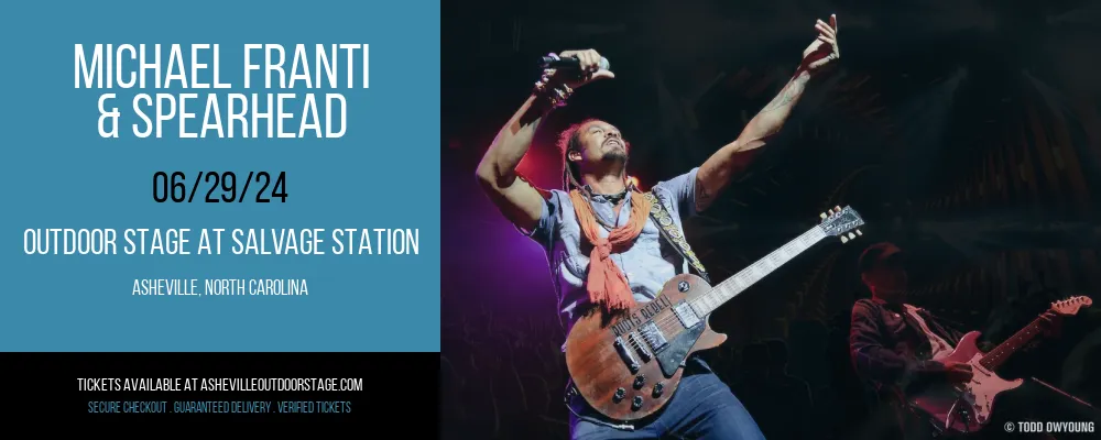 Michael Franti & Spearhead at Outdoor Stage At Salvage Station