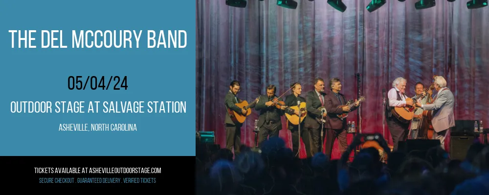 The Del McCoury Band at Outdoor Stage At Salvage Station